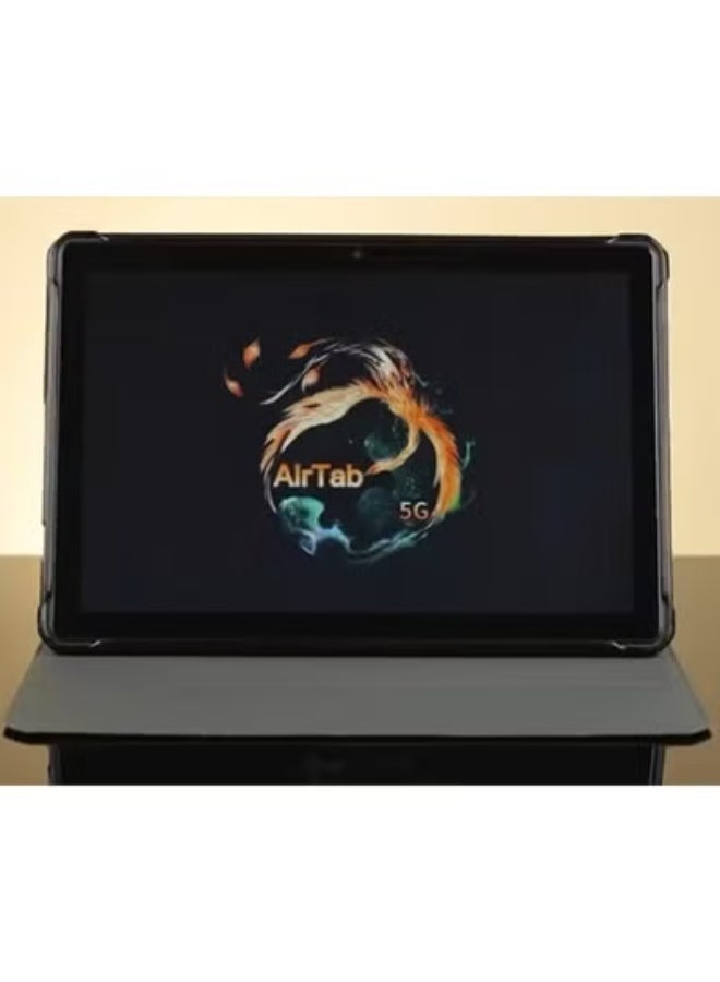 AIR TAB T5000 10.1-Inch Full HD Android 15 Tablet | 24GB RAM + 1TB Storage | Dual SIM 4G LTE | 13MP Rear & 30MP Front Camera | 10000mAh Battery | Wi-Fi & Bluetooth – Classic Black - Image 2